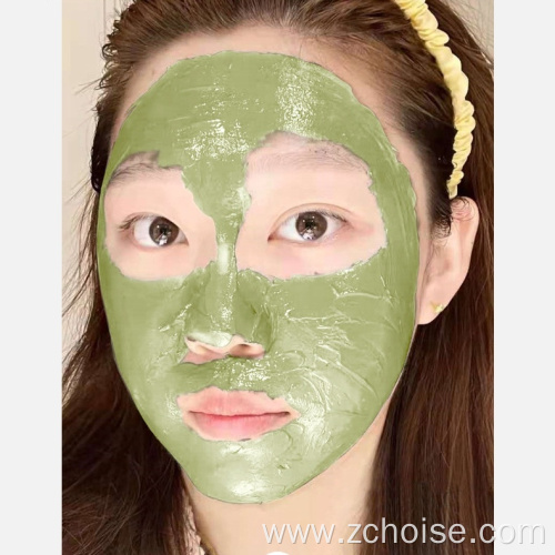 100g green tea facial cleaning mud clay mask